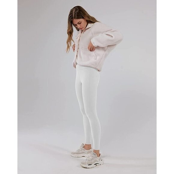 NWT Ododos White 7/8 Leggings with pockets Size 2x - Picture 2 of 10